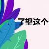 了望這個詞對嗎（了望是什么意思）
