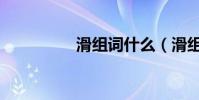 滑組詞什么(滑組詞語)
