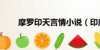 摩羅印天言情小說(印摩羅天小說)