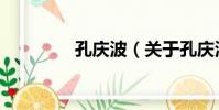 孔慶波(關于孔慶波介紹)