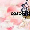 coso是什么游戲（cos是什么游戲）