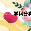 學科分類號怎么填（學科分類號）
