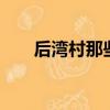 后灣村那些事2（后灣村的那些事兒）
