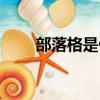 部落格是什么軟件（部落格是什么）