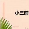 小三前傳（關于小三前傳簡介）
