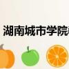 湖南城市學院教務網址（湖南城市學院教務）