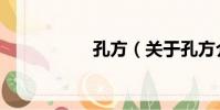 孔方(關于孔方介紹)