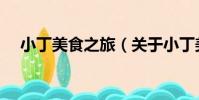 小丁美食之旅(關于小丁美食之旅簡介)