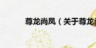 尊龍尚鳳(關于尊龍尚鳳簡介)