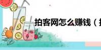 拍客網怎么賺錢(拍客網)