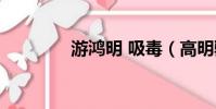 游鴻明 吸毒(高明駿吸毒)