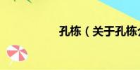 孔棟(關于孔棟介紹)