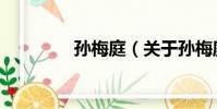 孫梅庭(關于孫梅庭介紹)