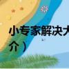 小專家解決大問題（關于小專家解決大問題簡介）