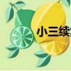 小三續集（關于小三續集簡介）