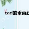 cad的垂直線怎么畫（cad怎么畫垂直線）