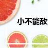 小不能敵大（關于小不能敵大簡介）
