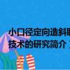 小口徑定向造斜取心技術的研究（關于小口徑定向造斜取心技術的研究簡介）