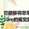 它能夠將非常大的虛擬圖像投影到駕駛員前方10m的視覺路徑中