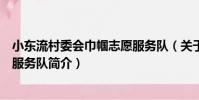 小東流村委會巾幗志愿服務隊(關于小東流村委會巾幗志愿服務隊簡介)