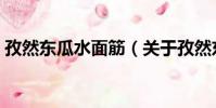 孜然東瓜水面筋(關于孜然東瓜水面筋介紹)