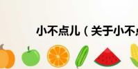 小不點兒(關于小不點兒簡介)