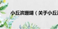 小丘濱珊瑚(關于小丘濱珊瑚簡介)