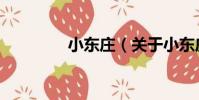 小東莊(關于小東莊簡介)