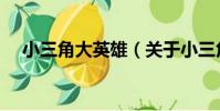 小三角大英雄(關于小三角大英雄簡介)