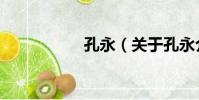 孔永(關于孔永介紹)