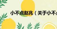 小不點趙兆(關于小不點趙兆簡介)