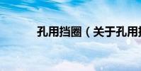 孔用擋圈(關于孔用擋圈介紹)