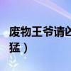 廢物王爺請兇猛小說全文閱讀（廢物王爺請兇猛）