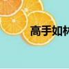 高手如林臺詞（高手如林片尾曲）