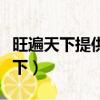 旺遍天下提供有什么風格供賣家選擇（旺遍天下）