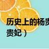 歷史上的楊貴妃是個什么樣的人（歷史上的楊貴妃）