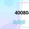 4008049009（4001078003）