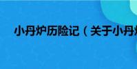 小丹爐歷險記(關于小丹爐歷險記簡介)