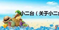 小二臺(關于小二臺簡介)