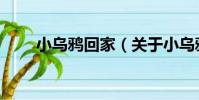 小烏鴉回家(關于小烏鴉回家簡介)