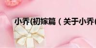 小喬(初嫁篇(關于小喬(初嫁篇簡介)