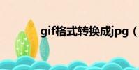 gif格式轉換成jpg(gif格式)