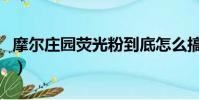 摩爾莊園熒光粉到底怎么搞(摩爾莊園閃光粉)