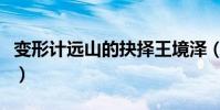 變形計遠山的抉擇王境澤(變形計遠山的抉擇)