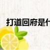 打道回府是什么意思啊（打道回府的意思）