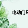 電動門尺寸怎么算（電動門尺寸）