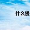 什么慢慢地什么（慢慢地什么）