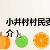 小井村村民委員會（關于小井村村民委員會簡介）