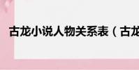 古龍小說人物關系表(古龍小說人物關系)