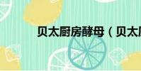 貝太廚房酵母(貝太廚房烘焙)